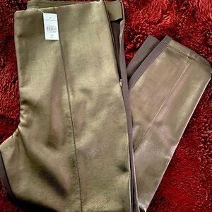 Ann Taylor leather pants